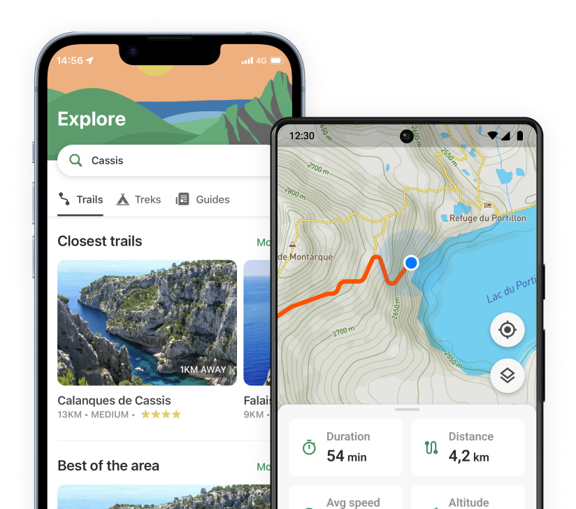 The best free hiking trails app - App Preview Xl En@2x 72ffaed726653fe4db84e2f3c25558c6 